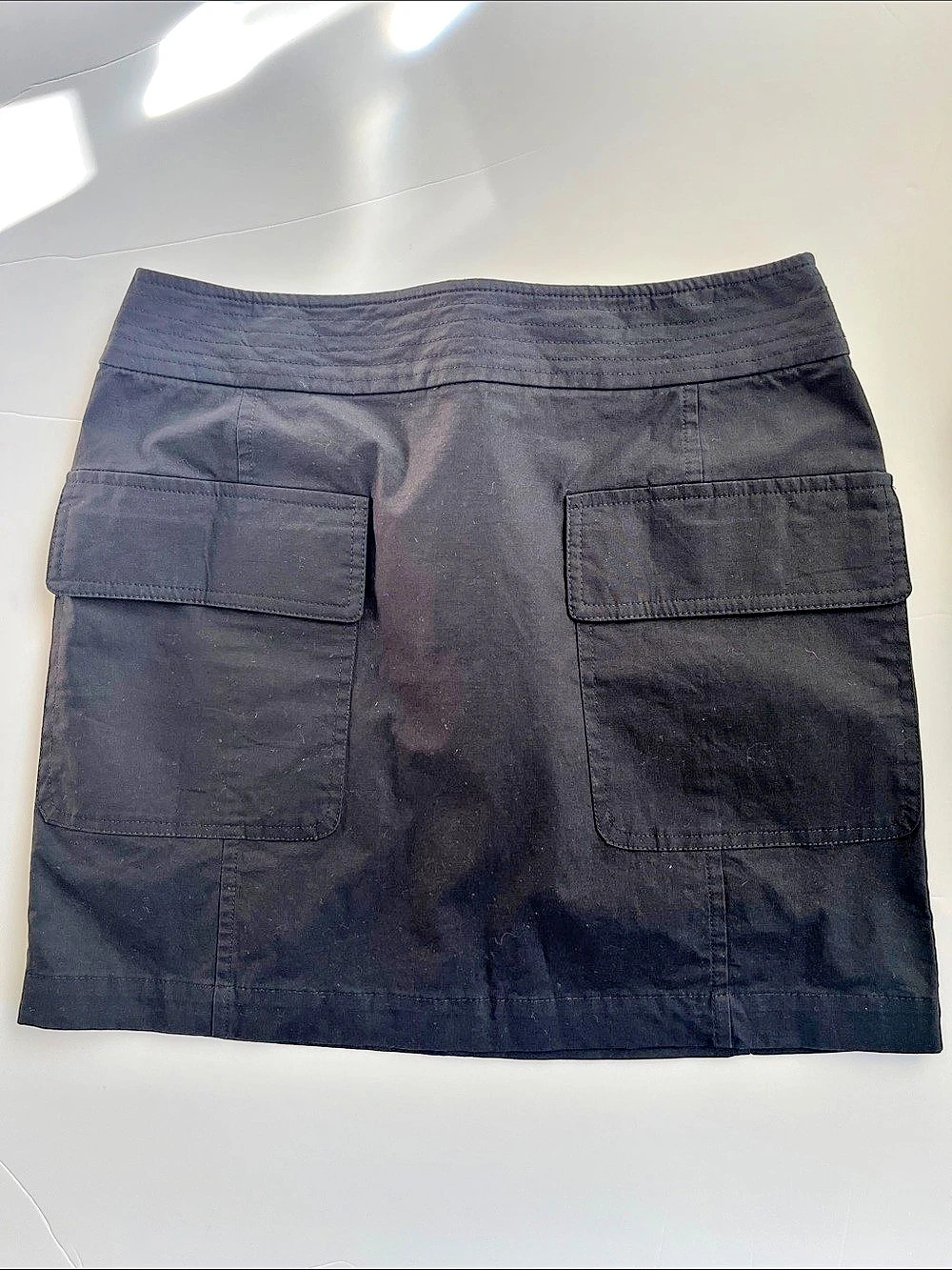 Michael Kors Cargo Mini Skirt in Black